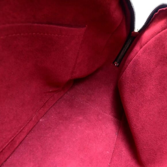 LOUIS VUITTON Mitzi Tote Hand Bag Monogram Leather Brown Spain - Picture 4 of 15